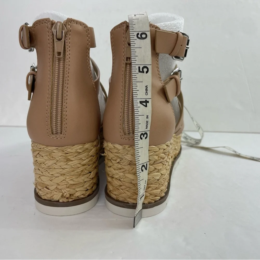 DV by Dolce Vita Breva Caged Platform Fisherman Espadrille Sandals‎ - Picture 11 of 13